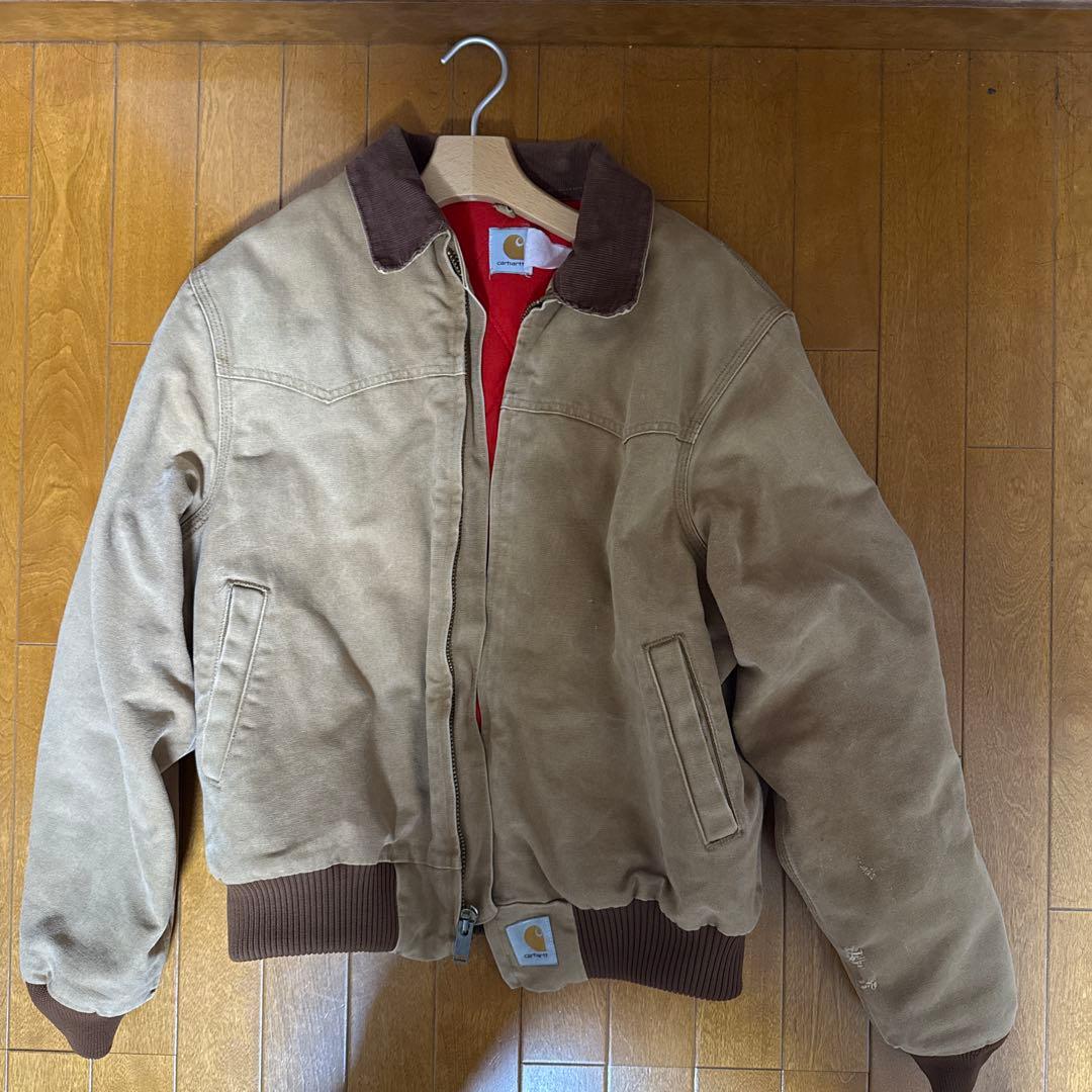 ア*６様 サンタフェジャケット　Carhartt キャメル ビッグサイズ 90年代 USA製 Carhartt カーハート サンタフェジャケット