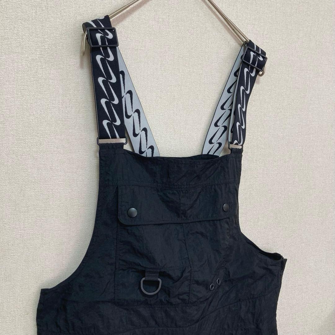 NIKE サロペット オーバーオール ブラック M - メルカリ