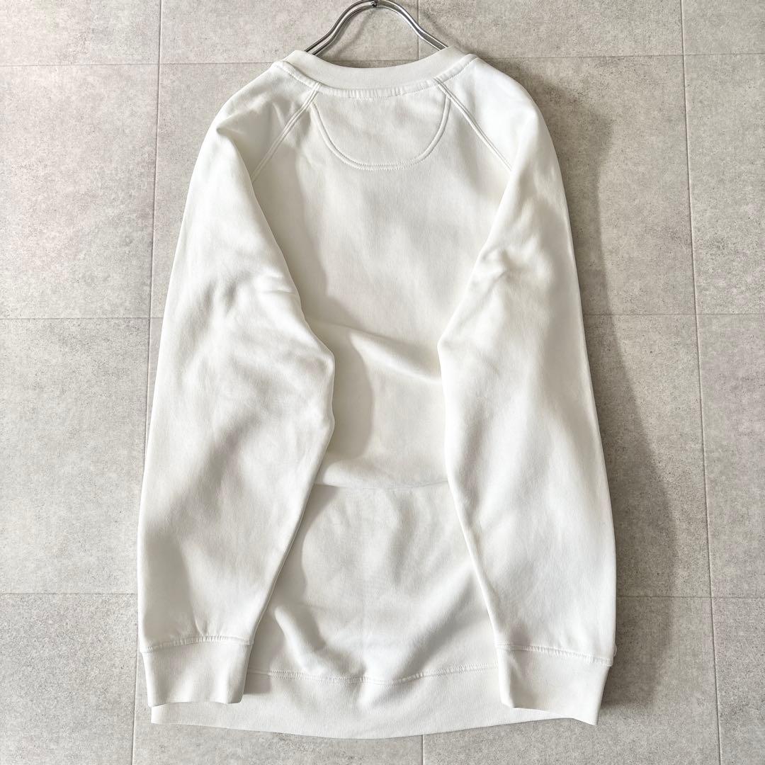 未使用級✨️マックスマーラ ストーン装飾 犬プリント トレーナー M 白