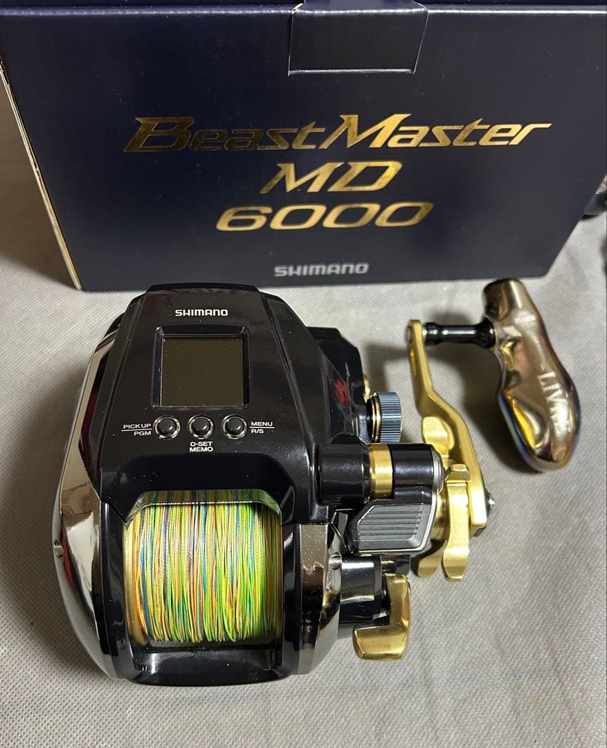 シマノ ビーストマスターMD6000 リブレパワーハンドルノブTB-1 - メルカリ