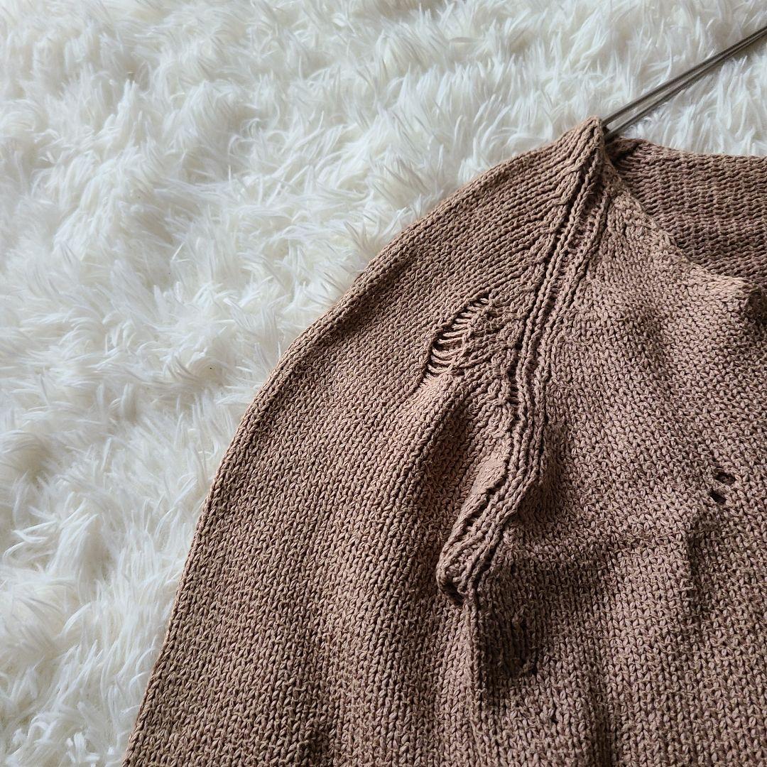 超希少】Number (n)ine ダメージ グランジ ニット07ss 3 - メルカリ