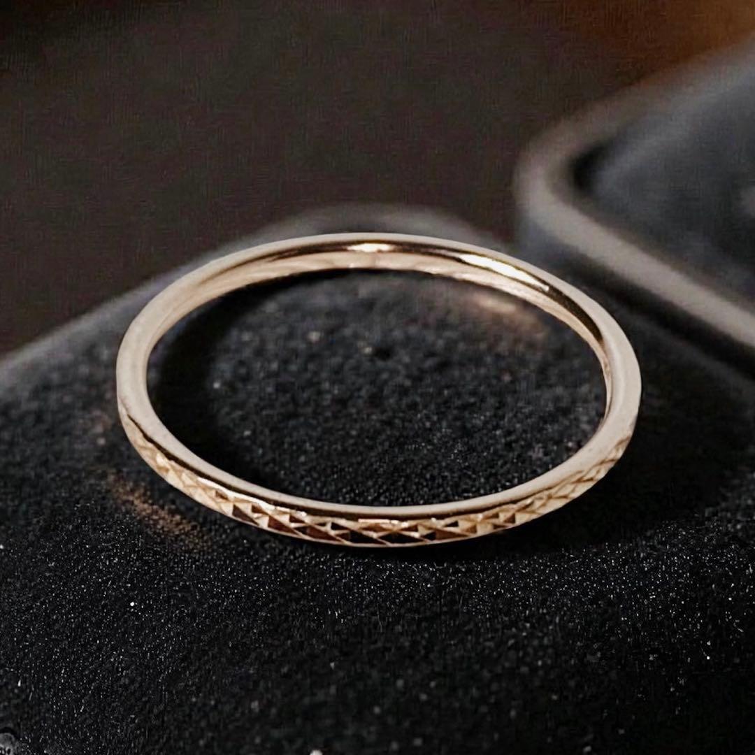 美品ete エテ k10 ピンクゴールド クレールカットリング 9号 K10 クレール カットリング（710931） ｜ women（ウィメンズ） ｜ ete