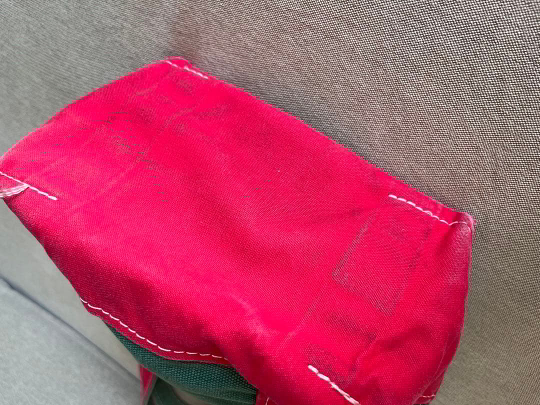 L.L.Bean トートバッグ グリーン/レッド