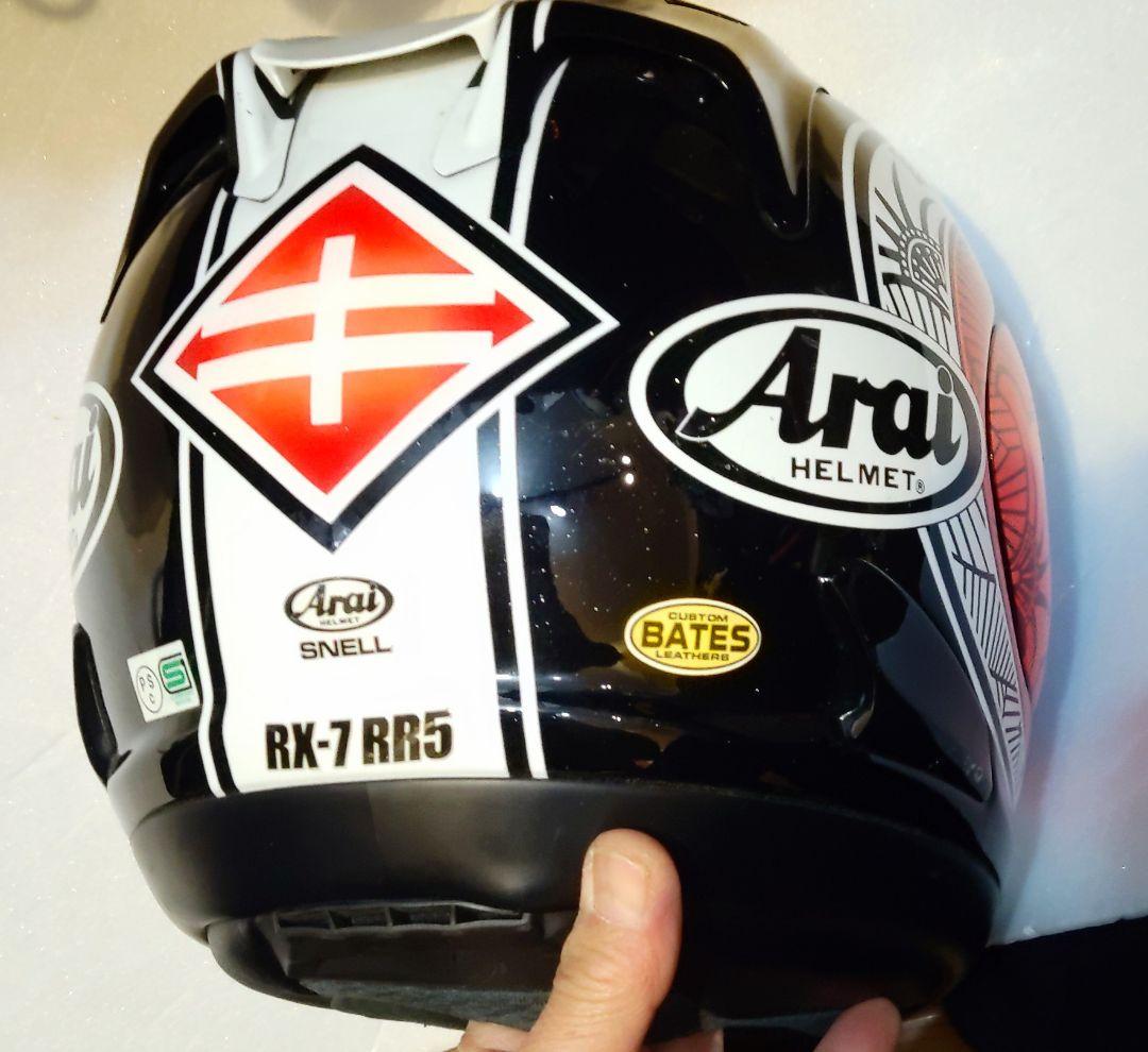 アライArai RX7-RR5 中野真矢 フルフェイスヘルメット PSマーク有