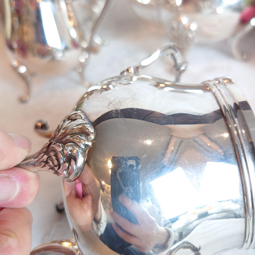 クリストフル マルリー ティーポット クリーマー シュガーポット