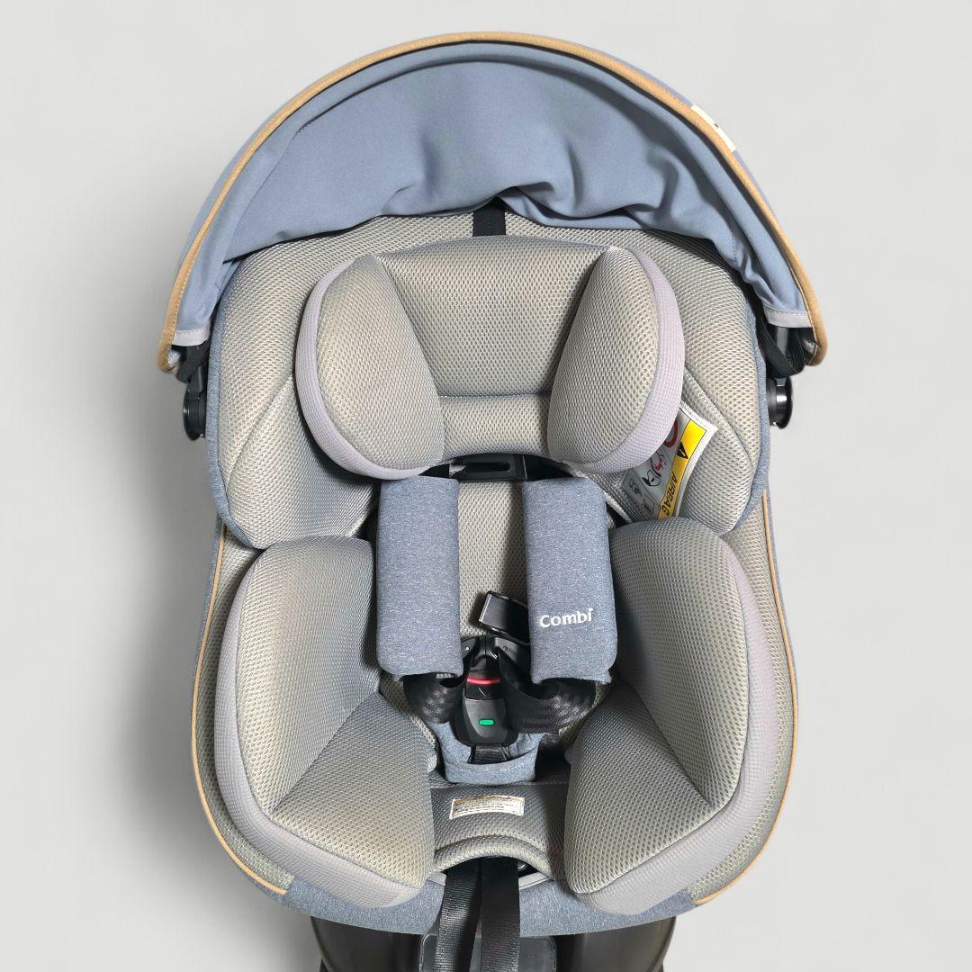 美品 コンビ クルムーヴ スマート ISOFIX エッグショック シンプライト