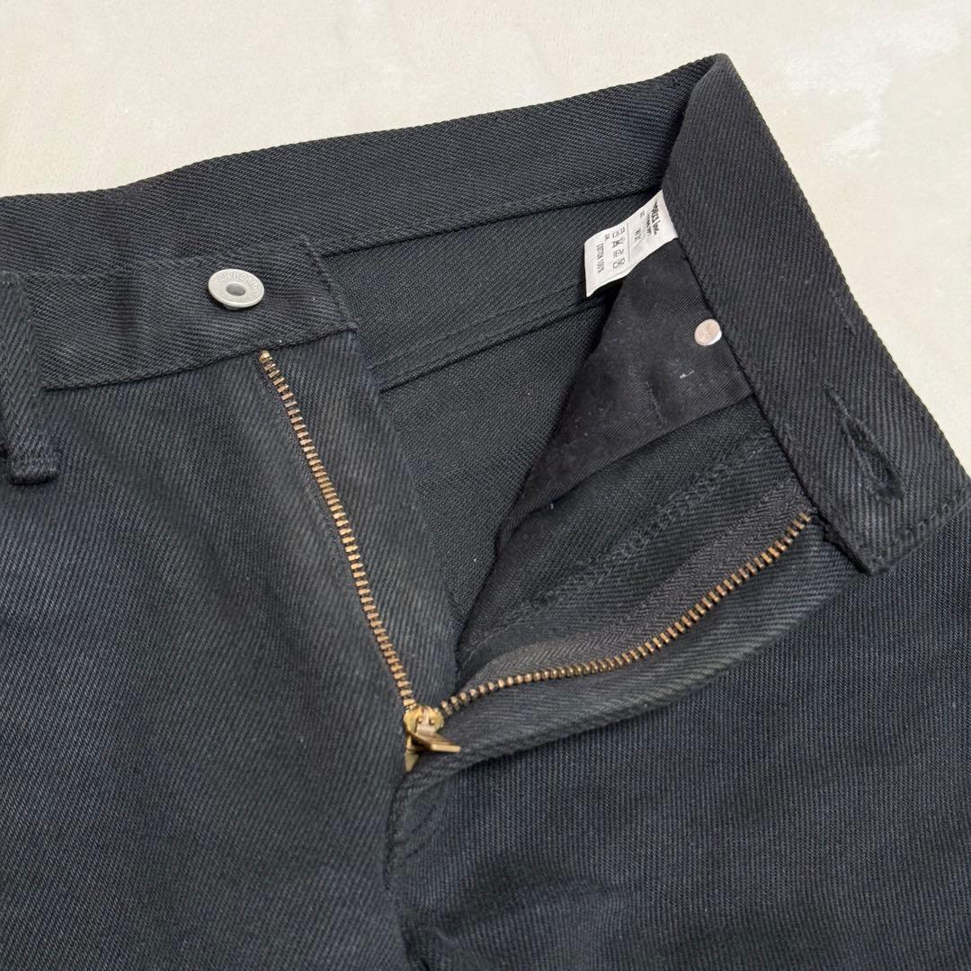 美品】アイアンハート 黒鎧 21オンス ブラックデニム W31 ブーツカット