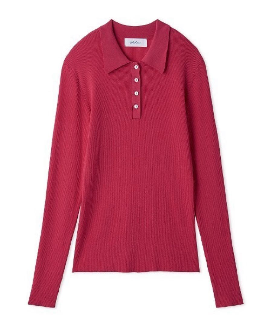 2点おまとめ《新品タグ付き》ミラオーウェン シアーポロリブニットプルオーバー