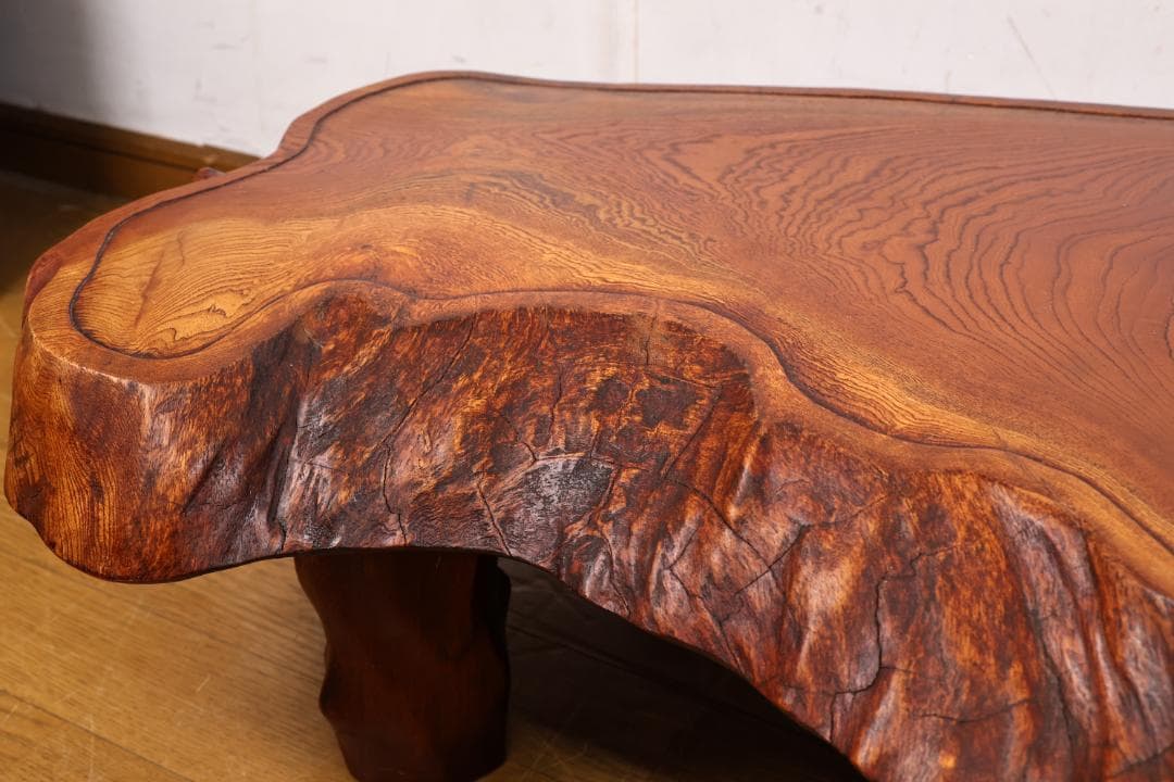 lemac様専用 欅製 ちゃぶ台 テーブル 飾台 天板厚5.5㎝ BJ231 - メルカリ