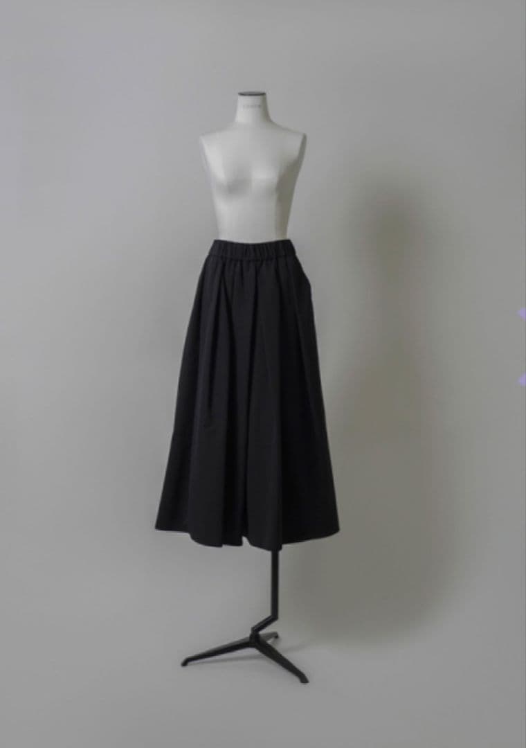 LOHENローヘン.ハイカウントグログランスカートパンツ LOHEN ローヘン スカートパンツ LOHENローヘン.ハイカウントグログラン