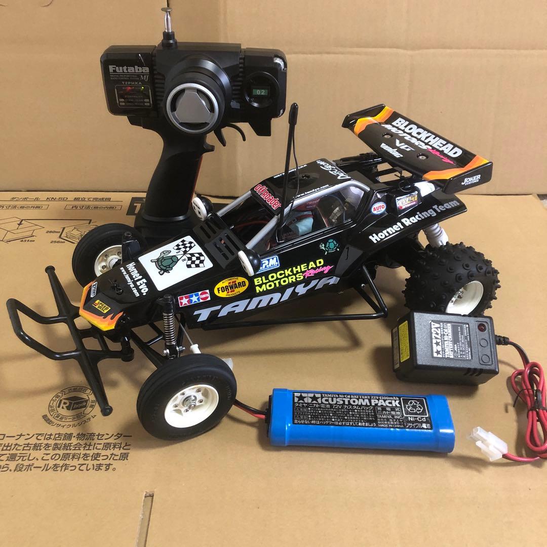 タミヤ RC グラスホッパー改、ほぼホーネット メカ付きフルセット 完成