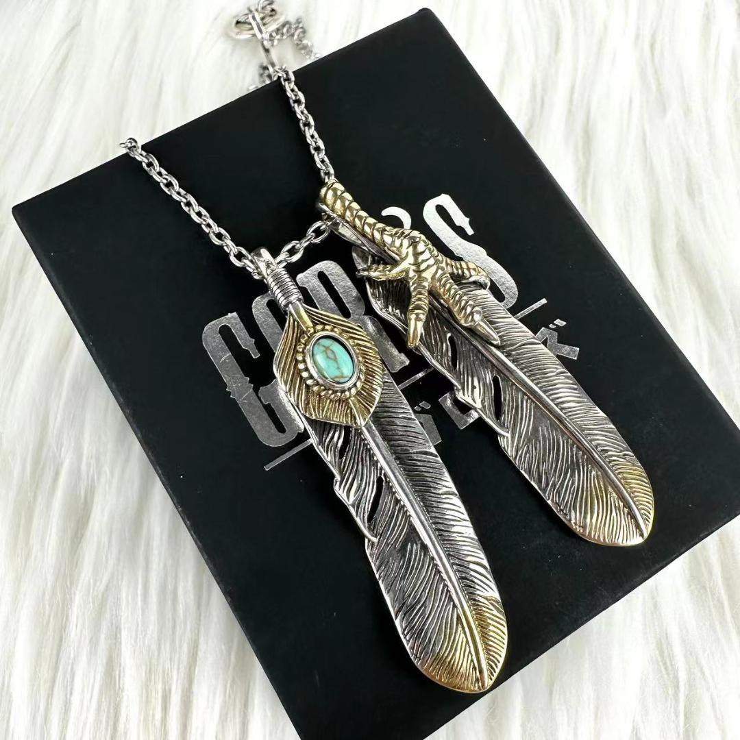 ゴローズ フェザー ネックレスセット ○早いもの勝ち - メルカリ