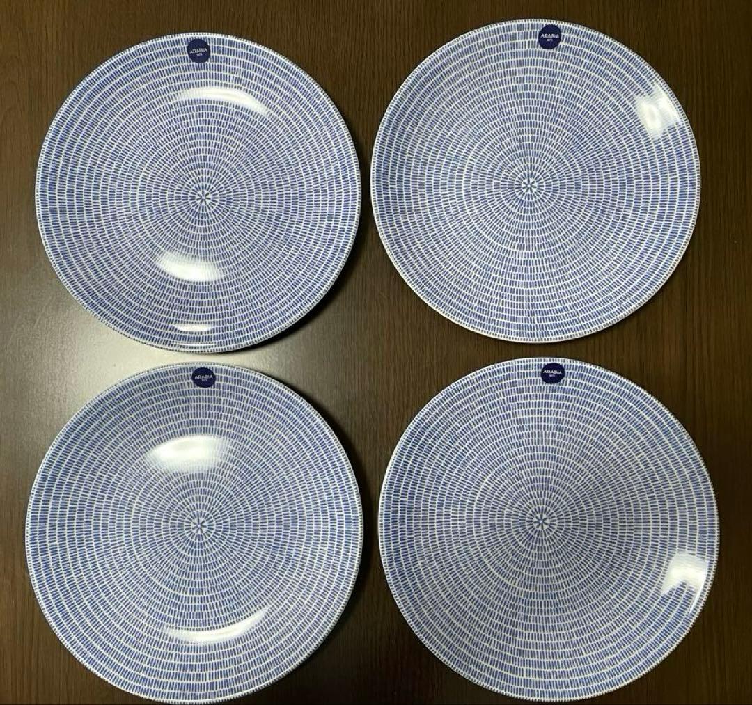 【アラビア】24h アベックプレート 20cm ブルー 4枚セット 楽天市場】アラビア 24h アベック プレート 20cm ブルー / ARABIA Avec