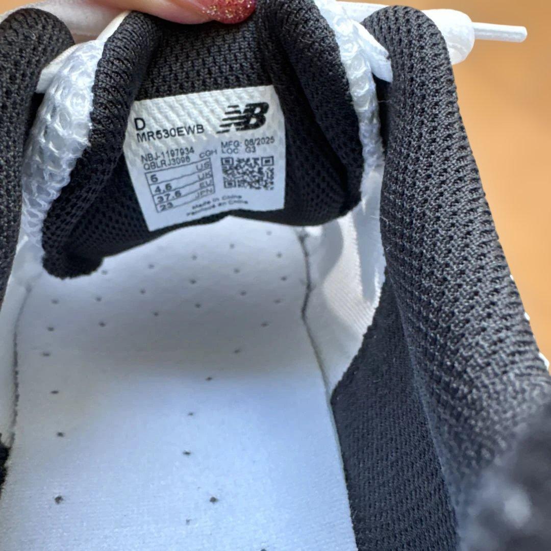 KN様専用 美品☆ニューバランス MR530EWB ブラック ホワイト 23cm