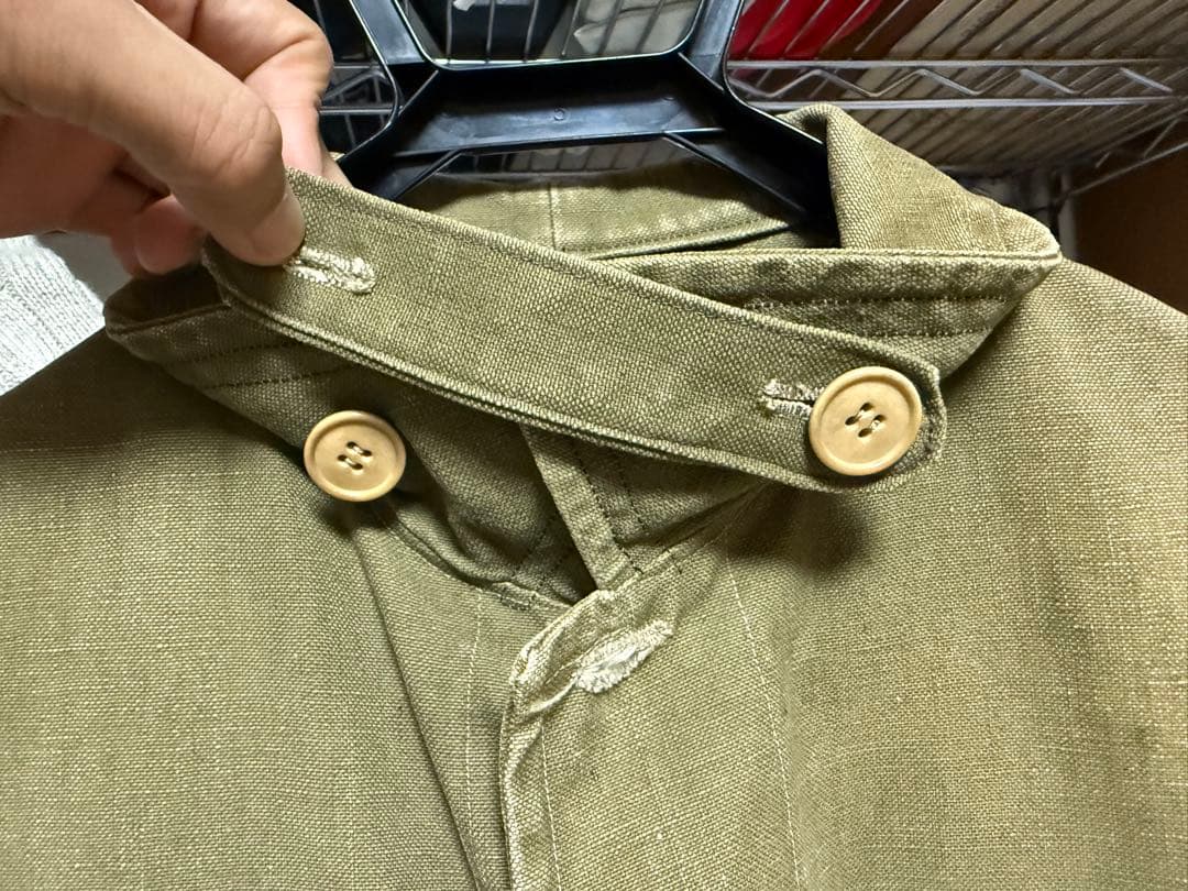 40s フランス製 チンスト ハンティングジャケット - メルカリ