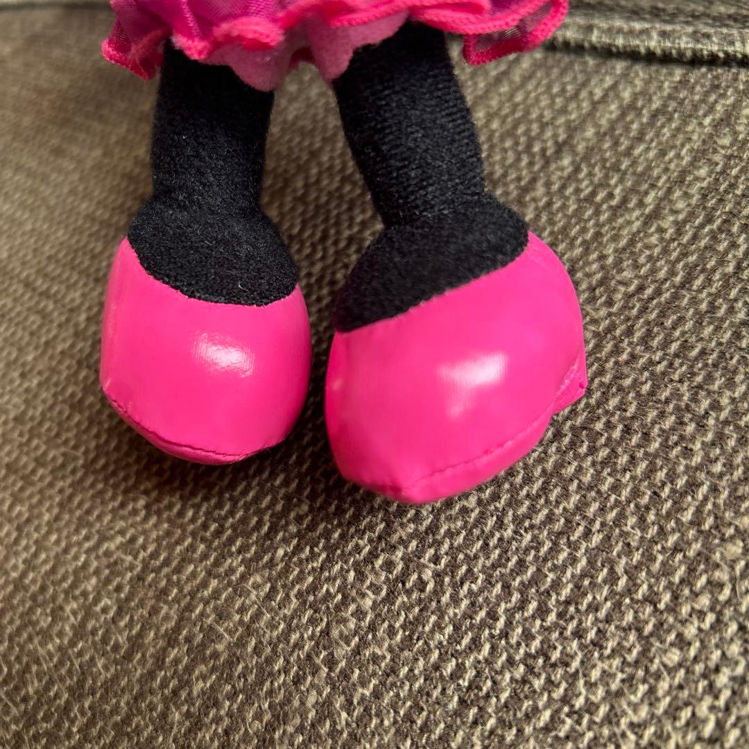 ディズニー ぬいぐるみ バッジ ミニー クラブマウスビート タグ付き