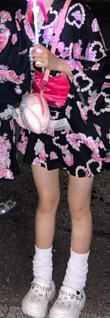 姫ギャル、JK無双浴衣ドレスꕀෆ¨大人用