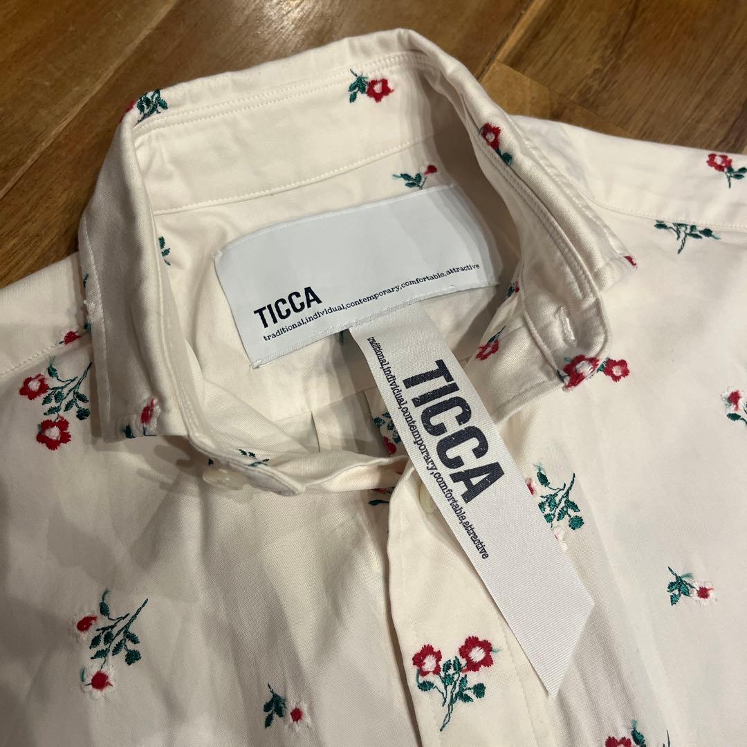 TICCA フラワー エンブロイダリーシャツ 半袖 - メルカリ