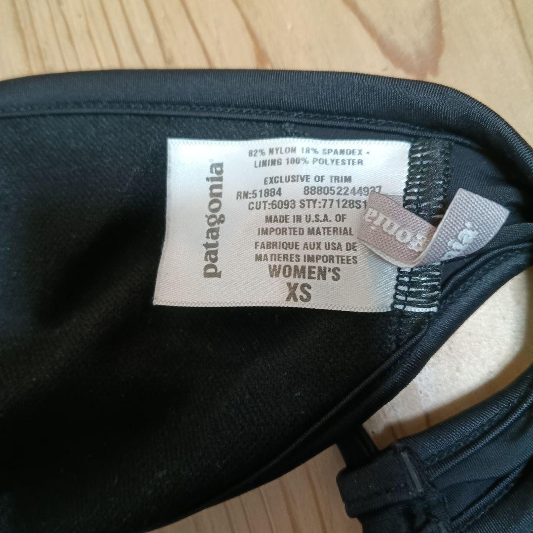 Patagonia ブラック ビキニ サイズ上XS・下S - メルカリ