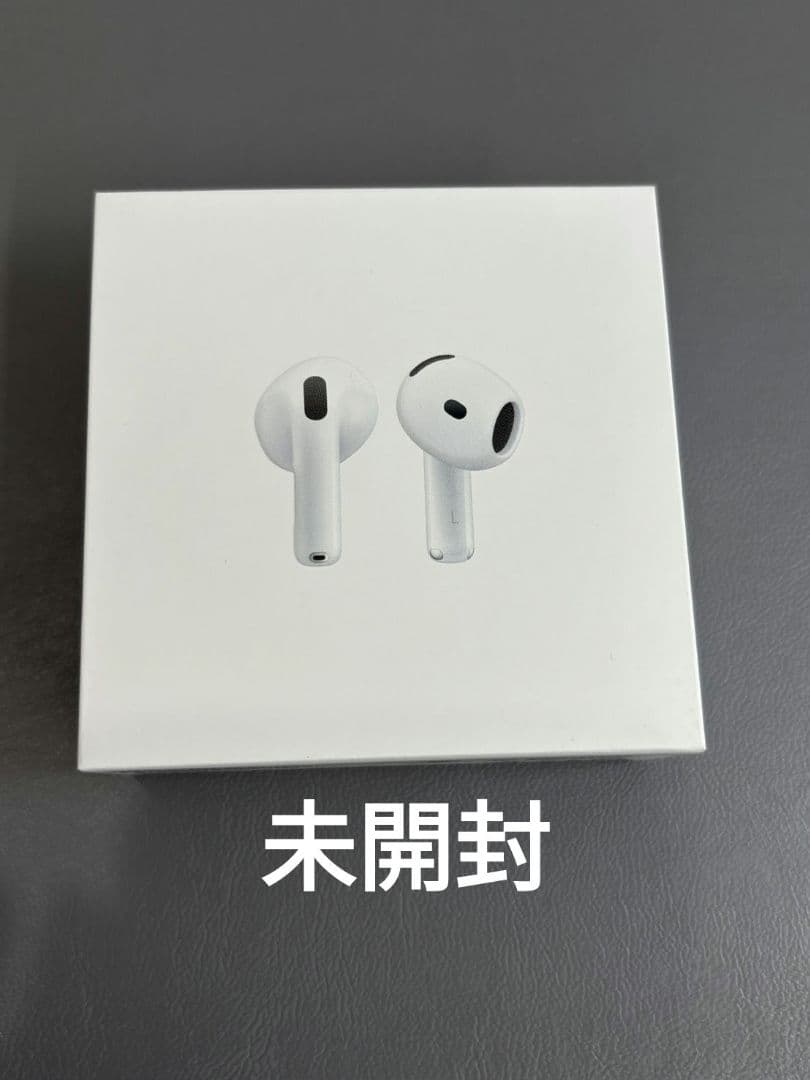 AirPods4 未使用未開封 新品未開封】Apple AirPods4 アップル Bluetooth - メルカリ