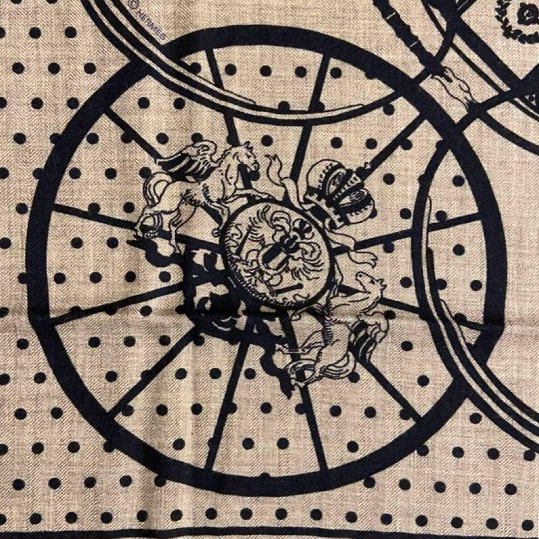 希少 極美品 エルメス カシシル カレジェアン 140 スプリングス