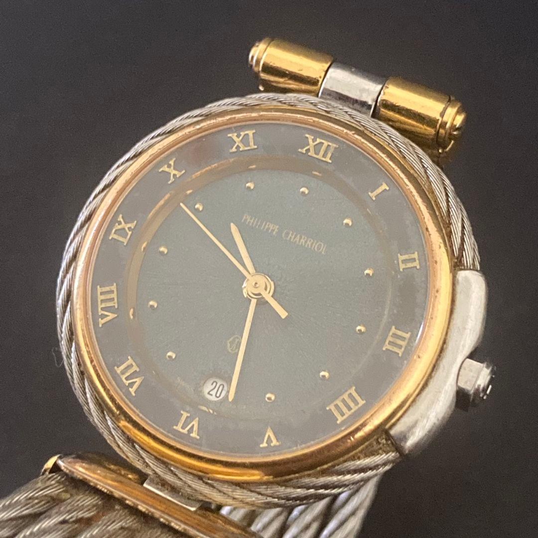 新品電池 フィリップシャリオール ケルティック 腕時計 ローマン