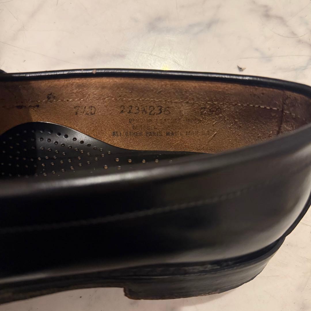 G.H.BASS ローファー　WEEJUNS レザー　黒　Logan