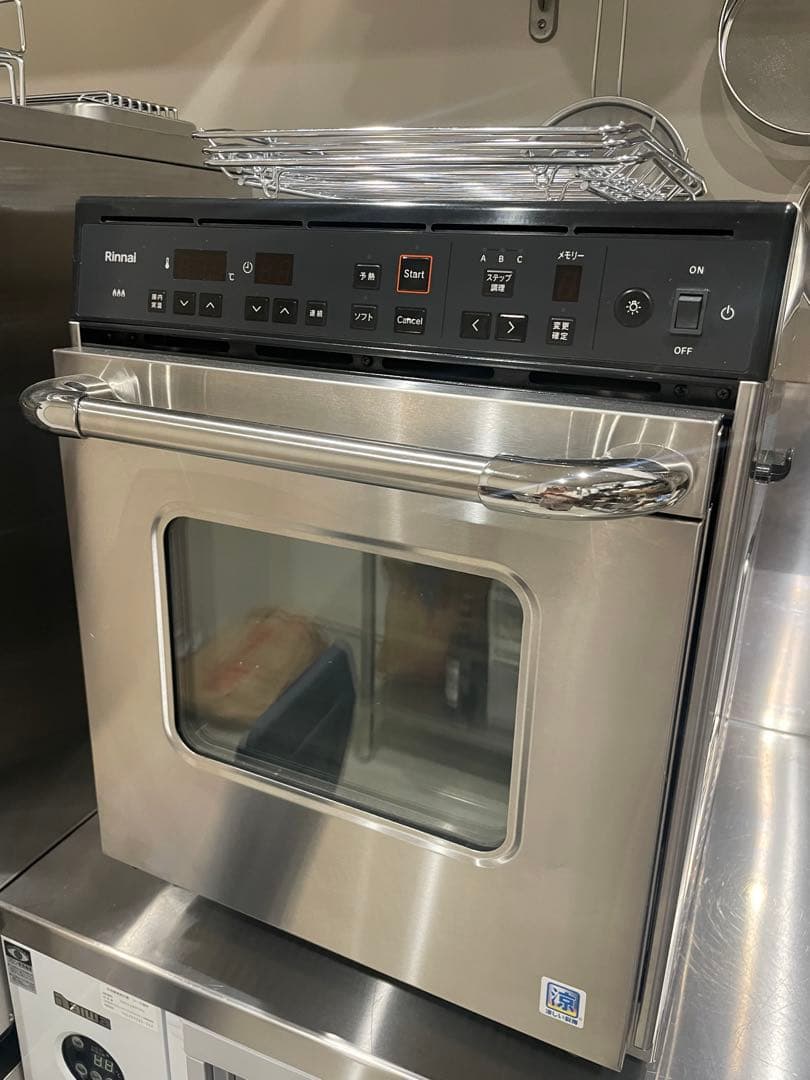 RCK-S10AS(A) LPガスオーブン　2025年製 楽天市場】リンナイ 業務用 卓上ガスオーブン（コンベック） RCK-S10AS