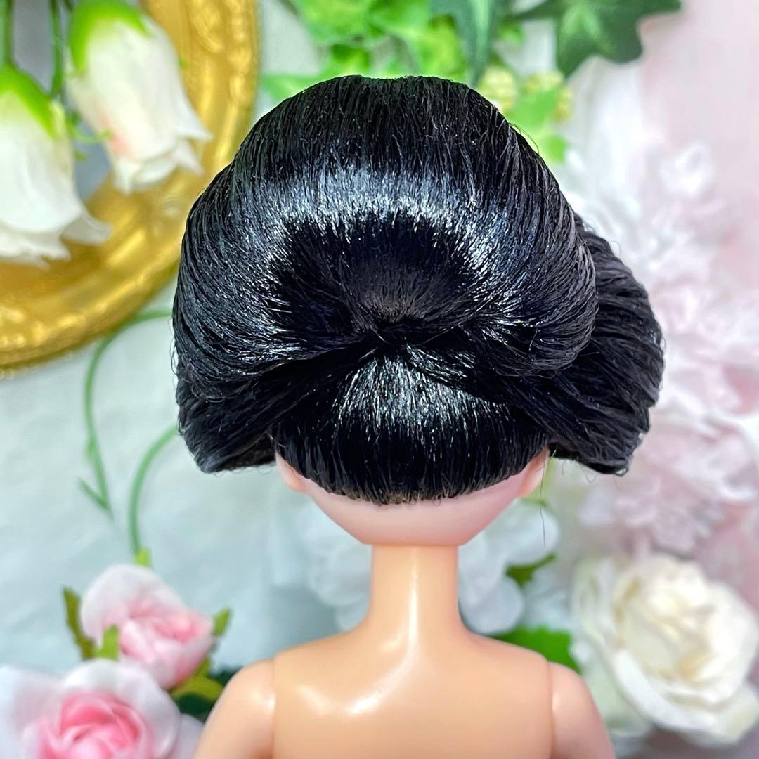 リカちゃん 日本髪風 本体のみ ☆リユース ハンドメイド - メルカリ