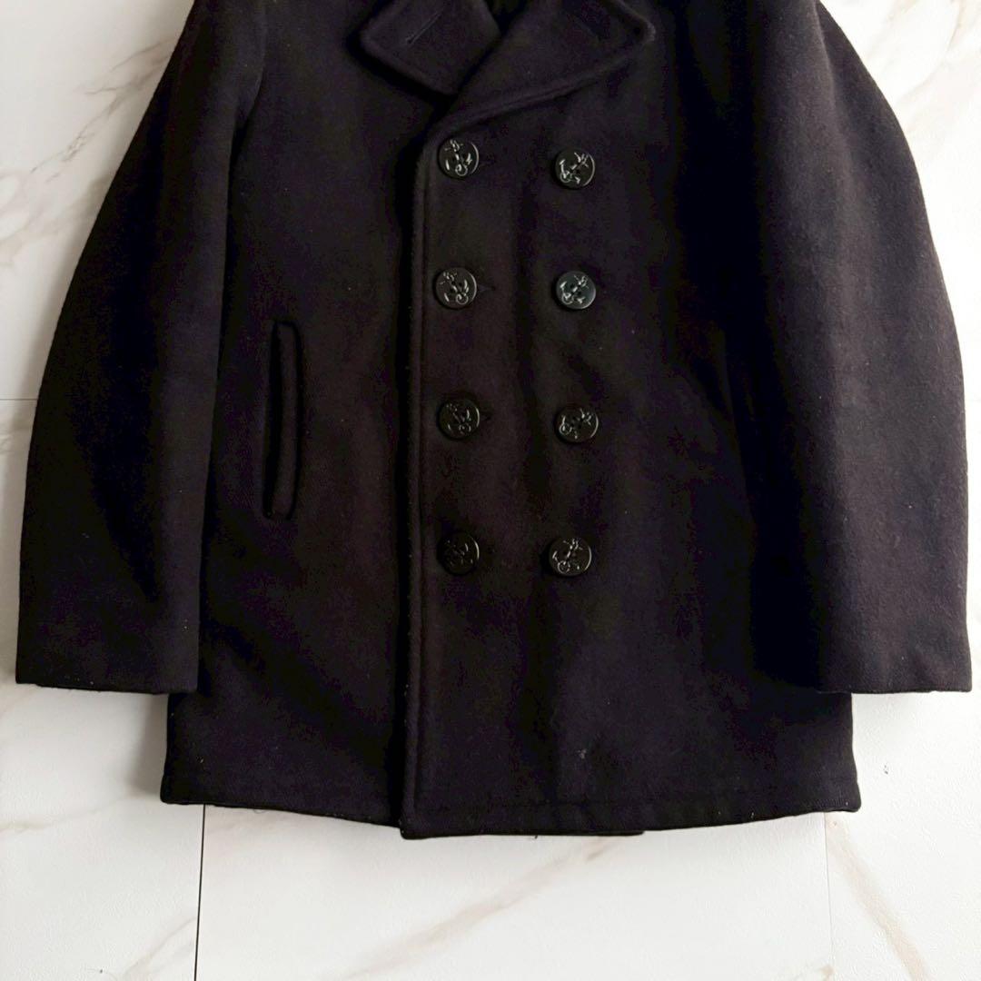 人気◆Schott U.S.740N PEA JACKET ピーコート 36