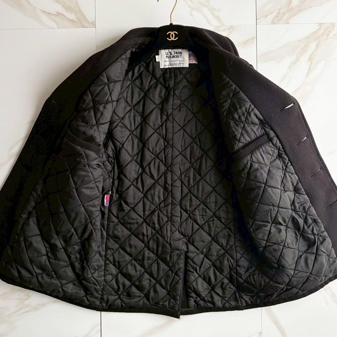 人気◆Schott U.S.740N PEA JACKET ピーコート 36