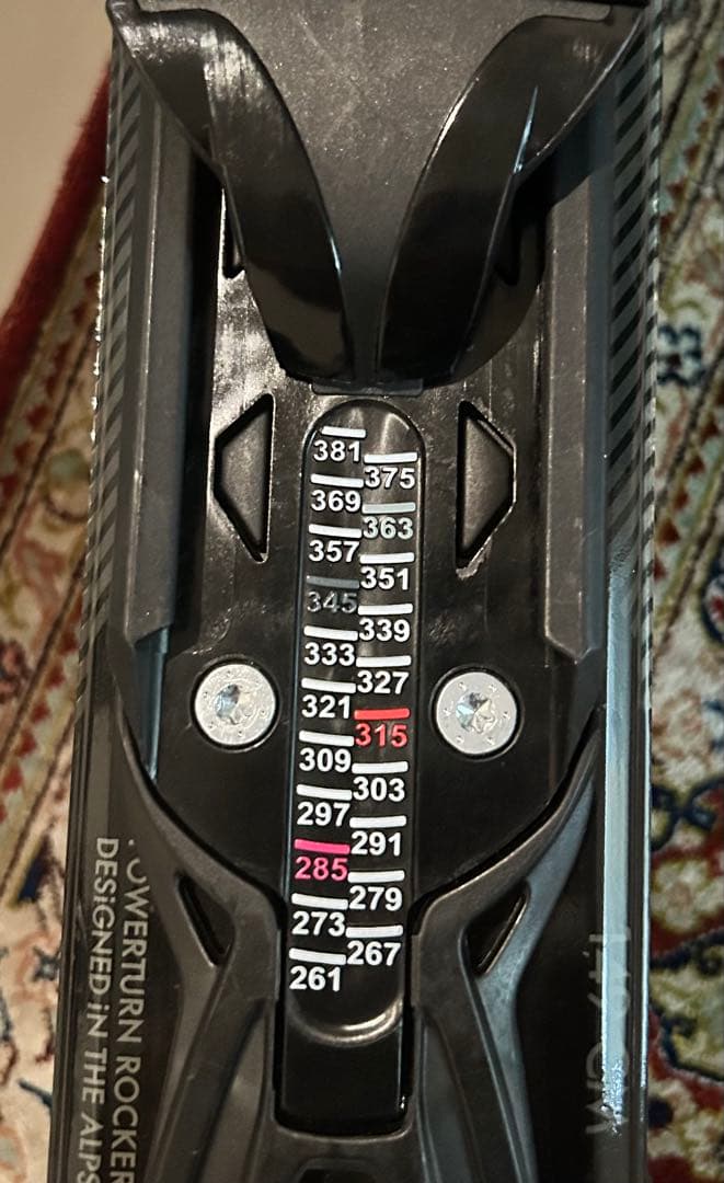 ロシニョール パシュート100 149cm スキー板 ビンディング ストック付