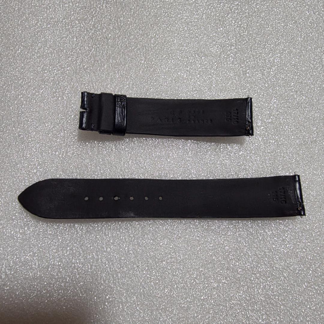 カミーユフォルネ 時計ベルト アリゲーター 紺 17mm - メルカリ