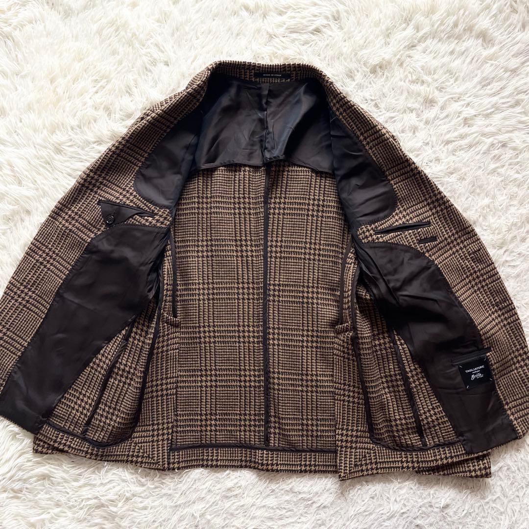 <極美品>TAGLIATORE ×ブリッラ ブラウン ウール ジャケット 50 極美品>TAGLIATORE ×ブリッラ ブラウン ウール ジャケット 50 - メルカリ