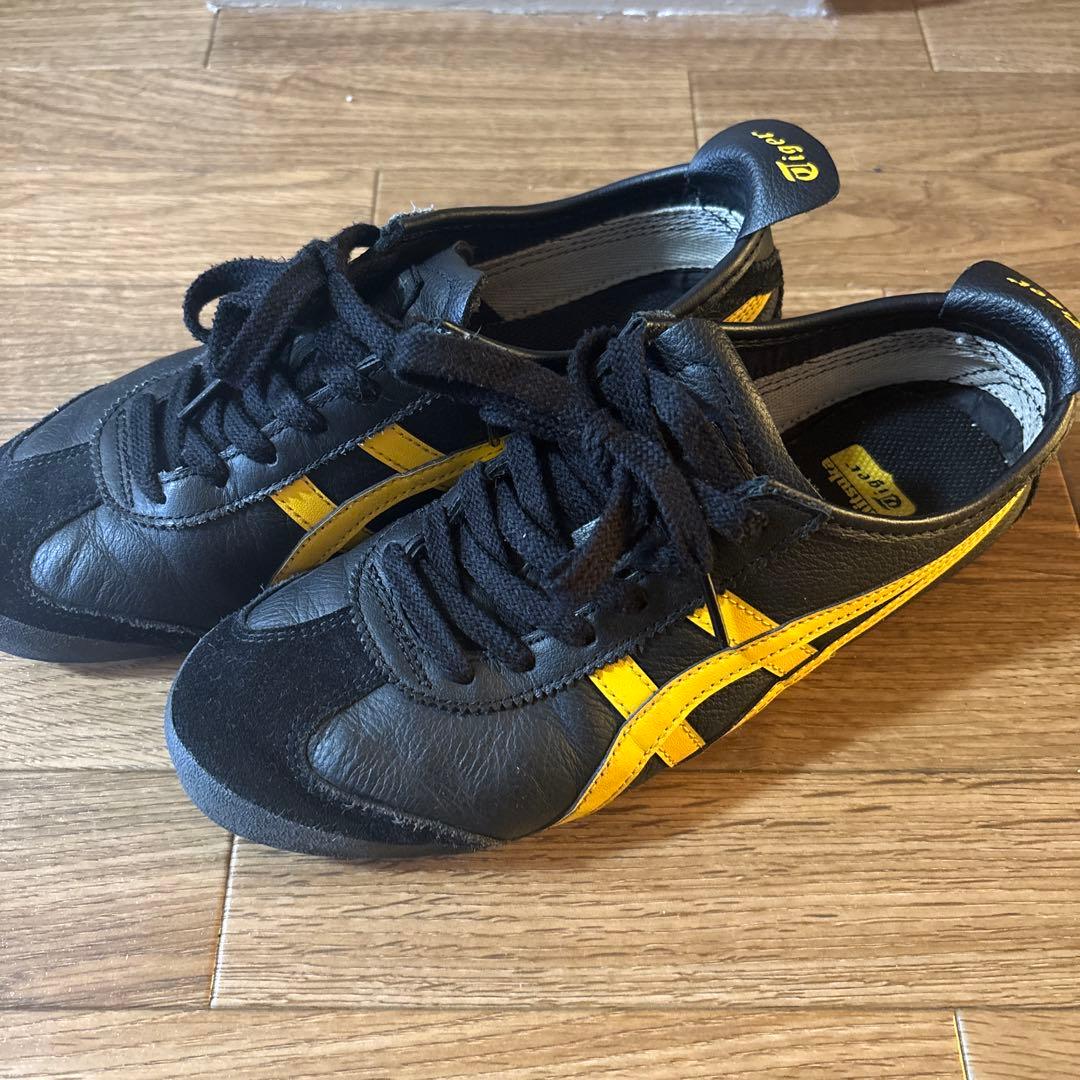 Onitsuka Tiger 黒/黄 スニーカー Onitsuka Tiger（オニツカタイガー） スニーカー MEXICO 66 メキシコ