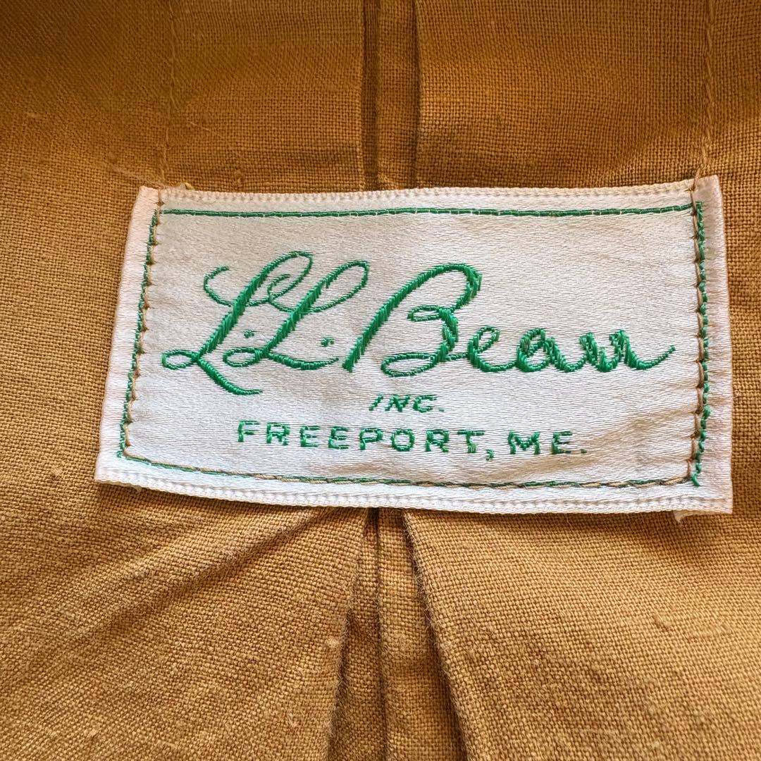 L.L.Bean ハンティングジャケット 60s~70s ベージュ Lサイズ