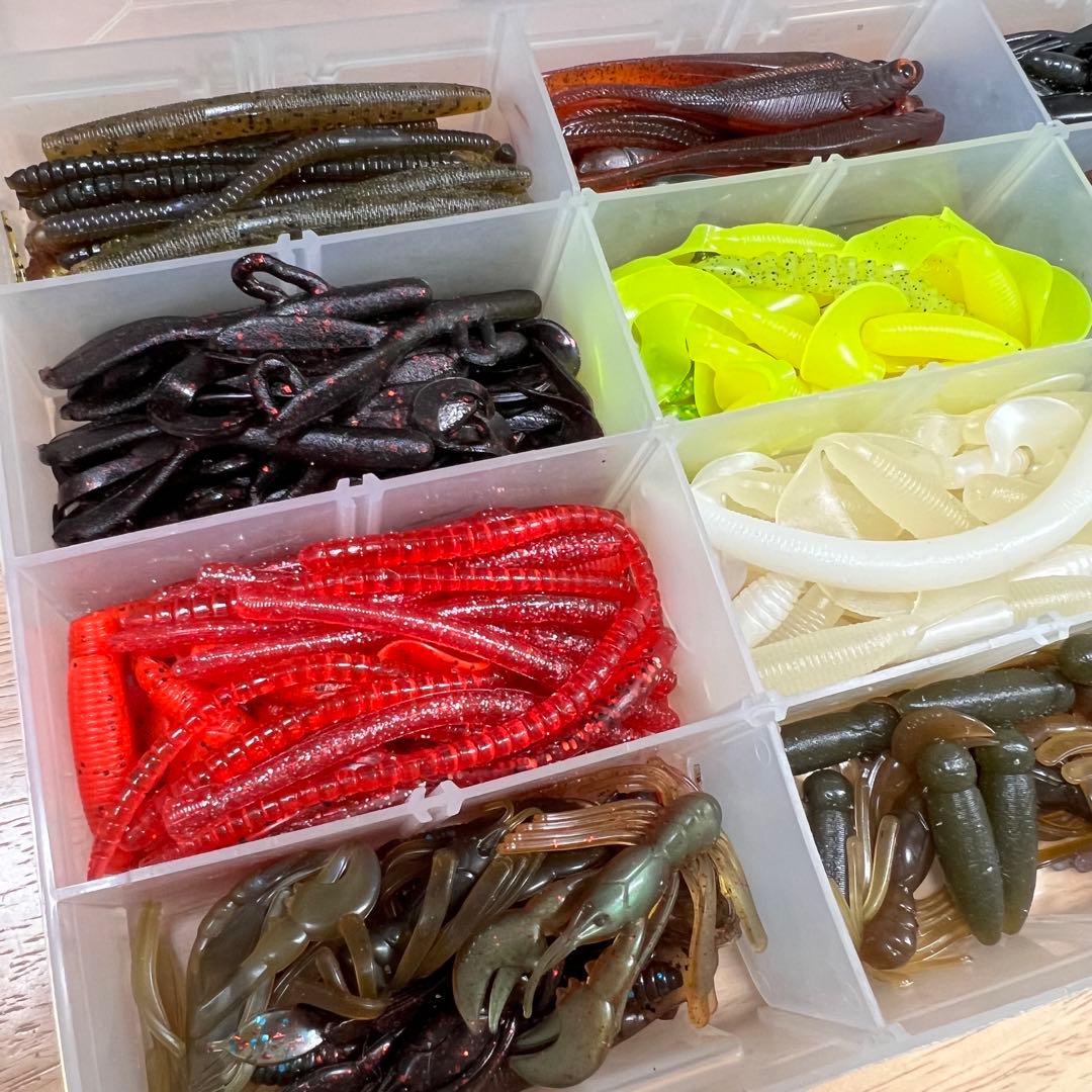 バス釣りワーム 引退セット - メルカリ