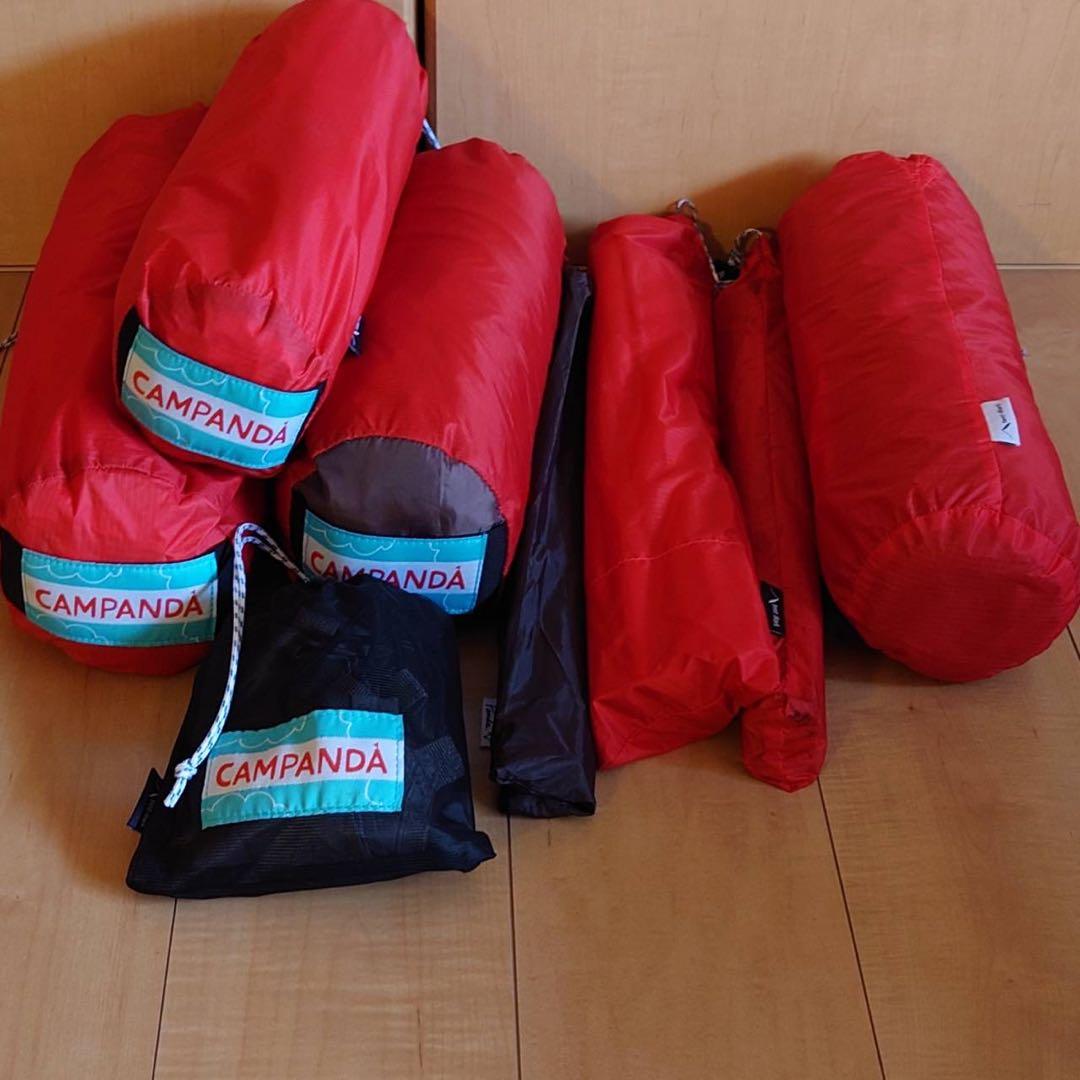 テンマクデザイン パンダテントレッド STDインナー フットプリント