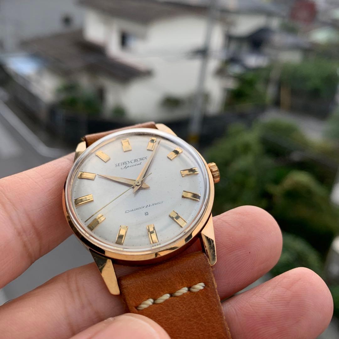 セイコー クラウン スペシャル SD（金ムク）インデックスダイヤル