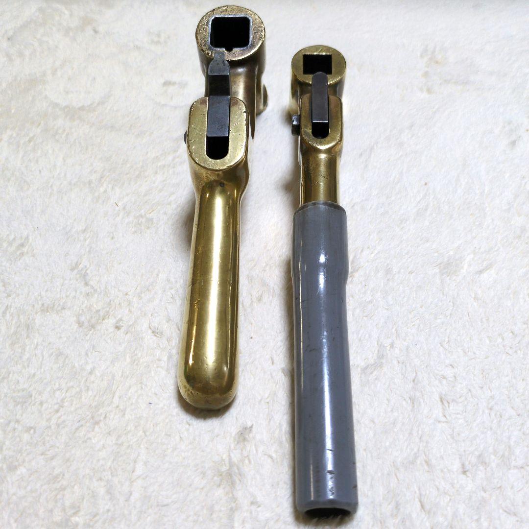 鉄道関連グッズ：機関車ブレーキハンドル(単弁、自弁)日本エヤー