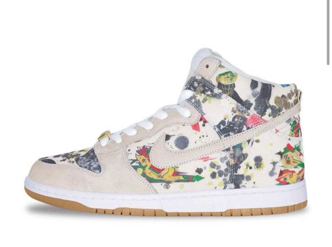 Supreme Nike SB Dunk High Rammellzee 27 - メルカリ