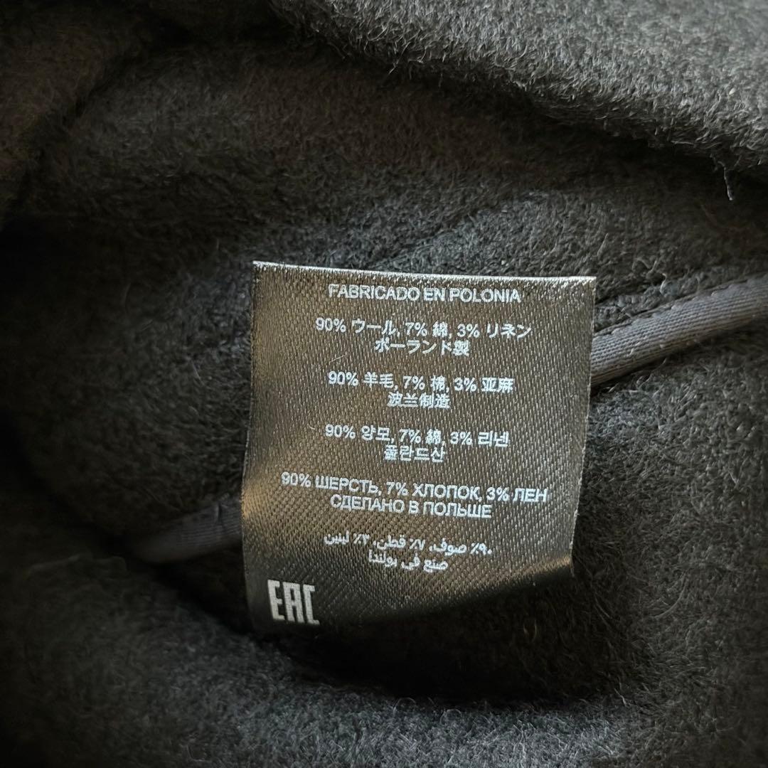 dries van noten 24aw ブラック クロップド ダッフルコート - メルカリ