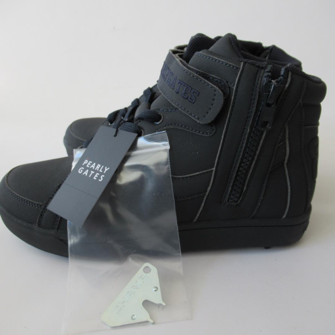 パーリーゲイツ新品濃紺 ソフトスパイク ゴルフシューズ 24.0ｃｍ No.2