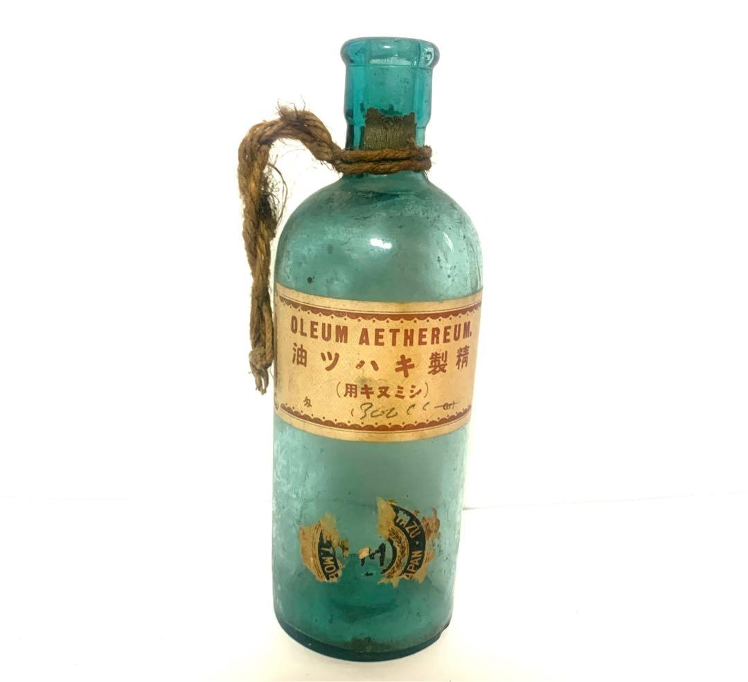 希少】ラベル付き薬瓶 コレクション アンティーク - メルカリ