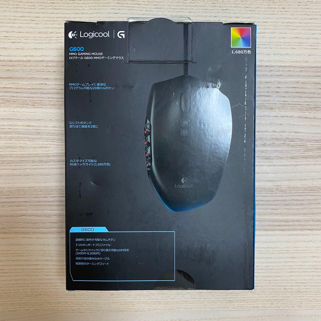新品未開封】廃盤 Logicool G600t MMOゲーミングマウス - メルカリ