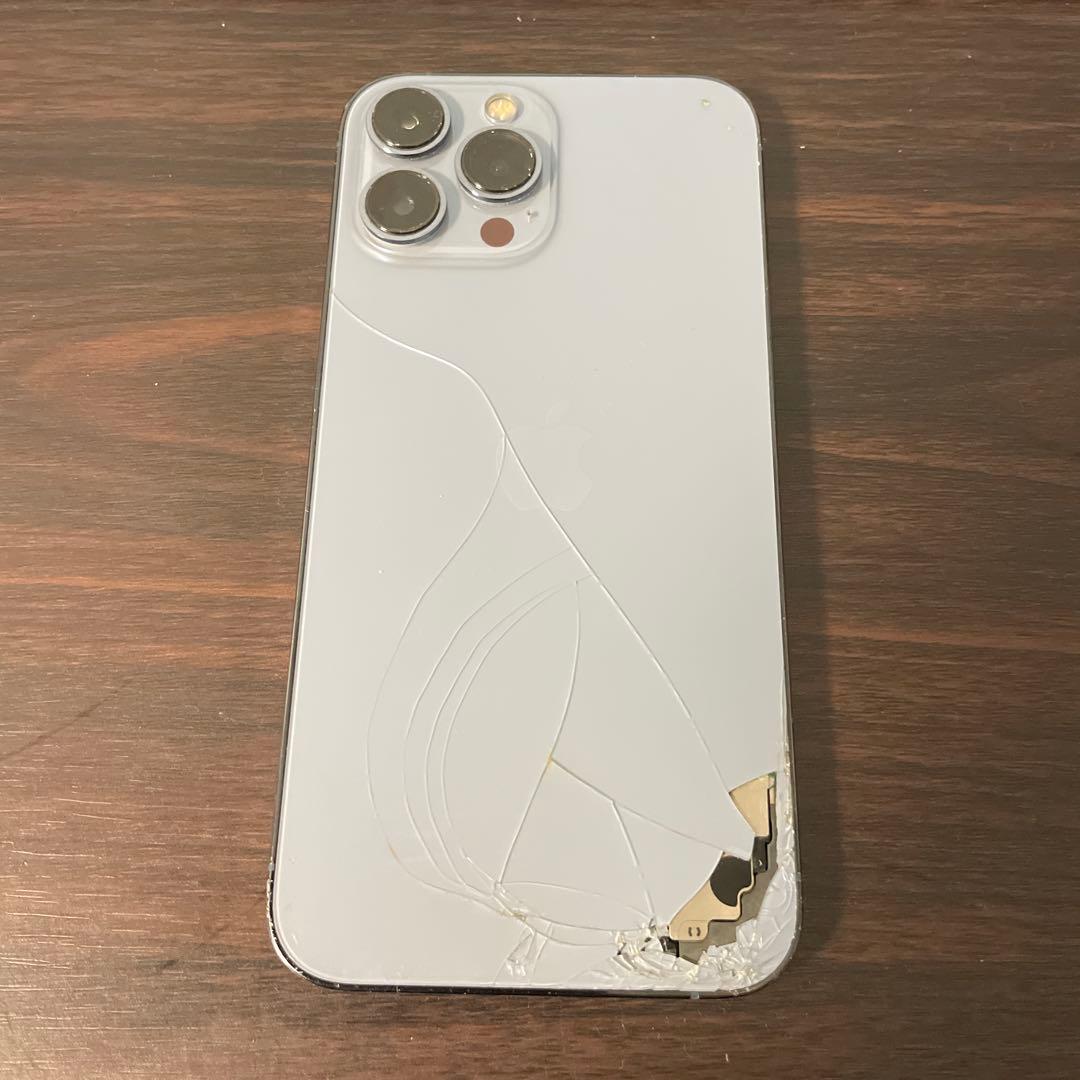 ジャンク　iPhone13promax 128gb simフリー SIMフリー】iPhone13ProMax アルパイングリーン [128GB] 標準セット [S