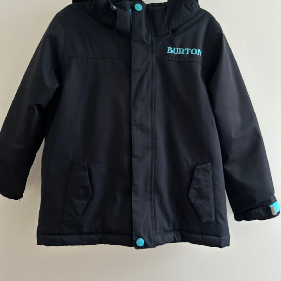 BURTON 子ども用スノーボードウェア 黒/黄緑 - メルカリ