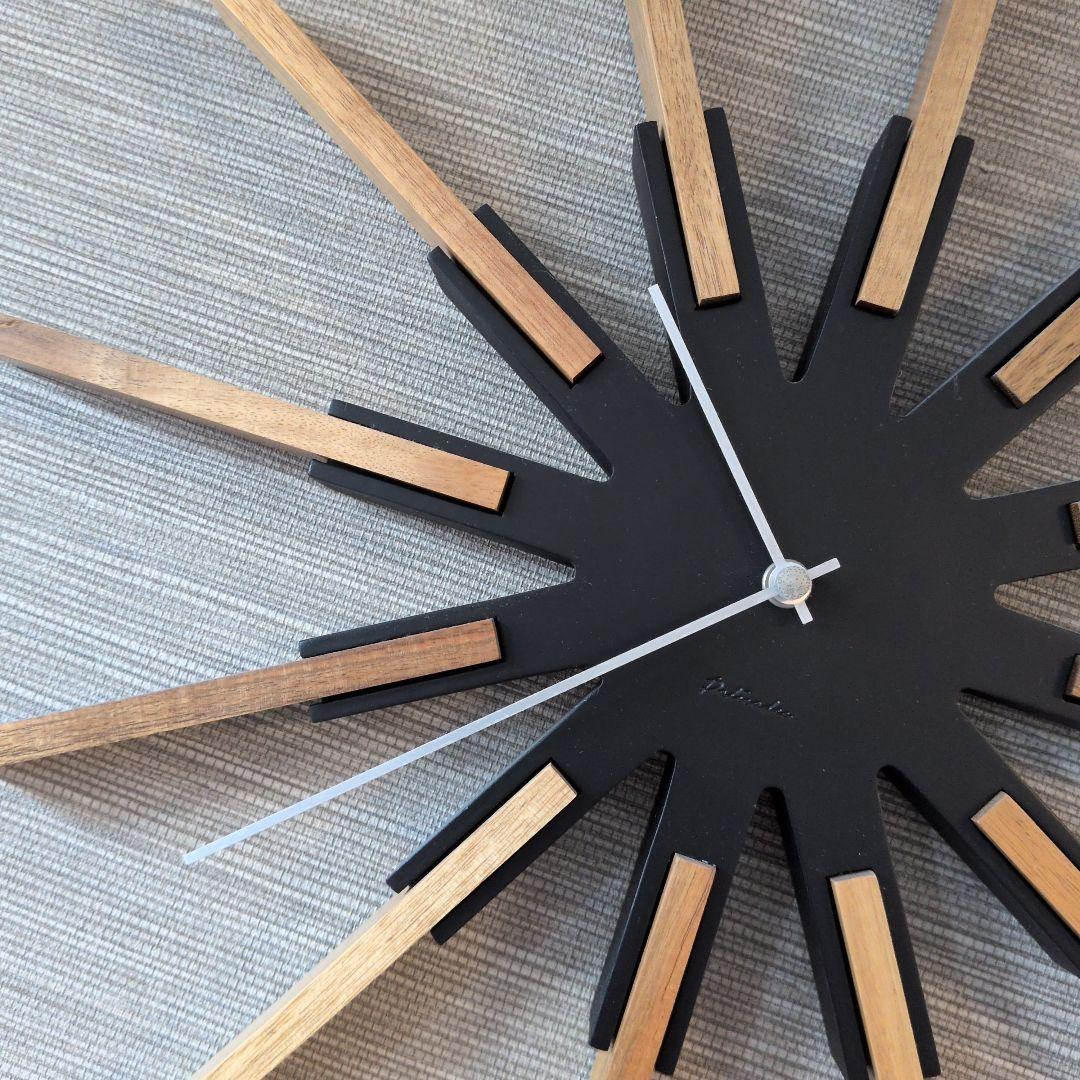 火）限定価格！ウニコunico☆木製 掛時計 - メルカリ