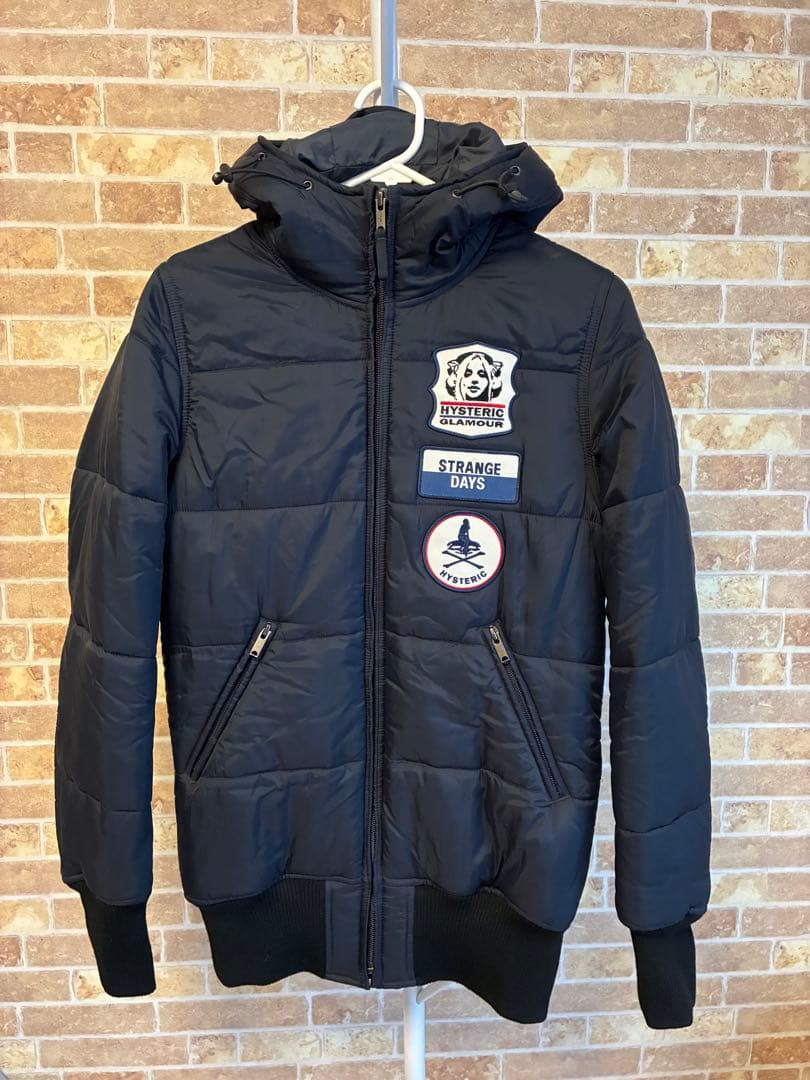 ヒステリックグラマー プリマロフトジャケット　刺繍ワッペン　未使用 ヒステリックグラマー プリマロフトジャケット 刺繍ワッペン 未使用