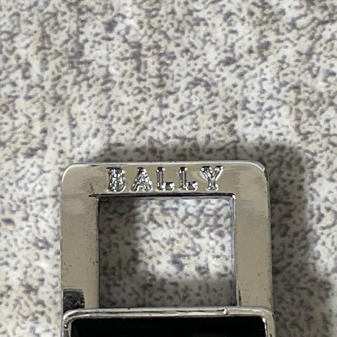 BALLY バリー キーホルダー キーリング シルバー ブラック ロゴ - メルカリ